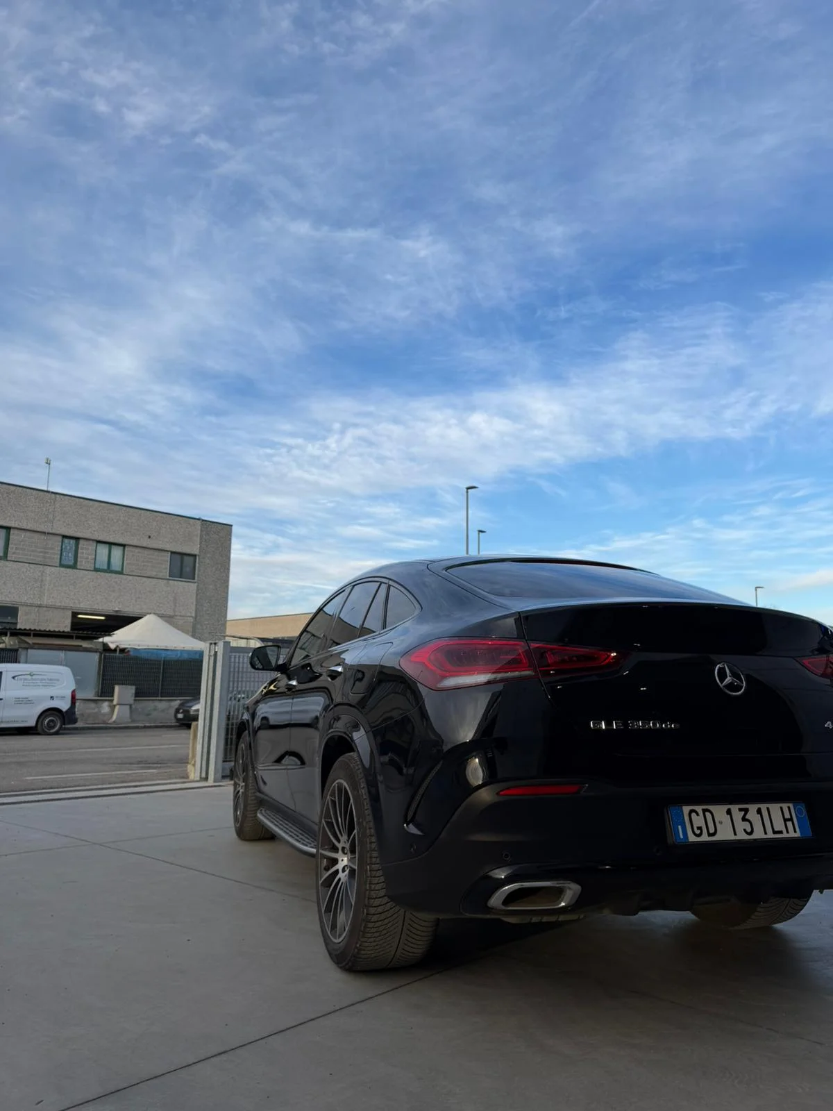 Mercedes GLE Coupé nera - finitura professionale